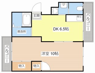 レックスＴＳＵＢＡＫＩ第３ビルの物件間取画像